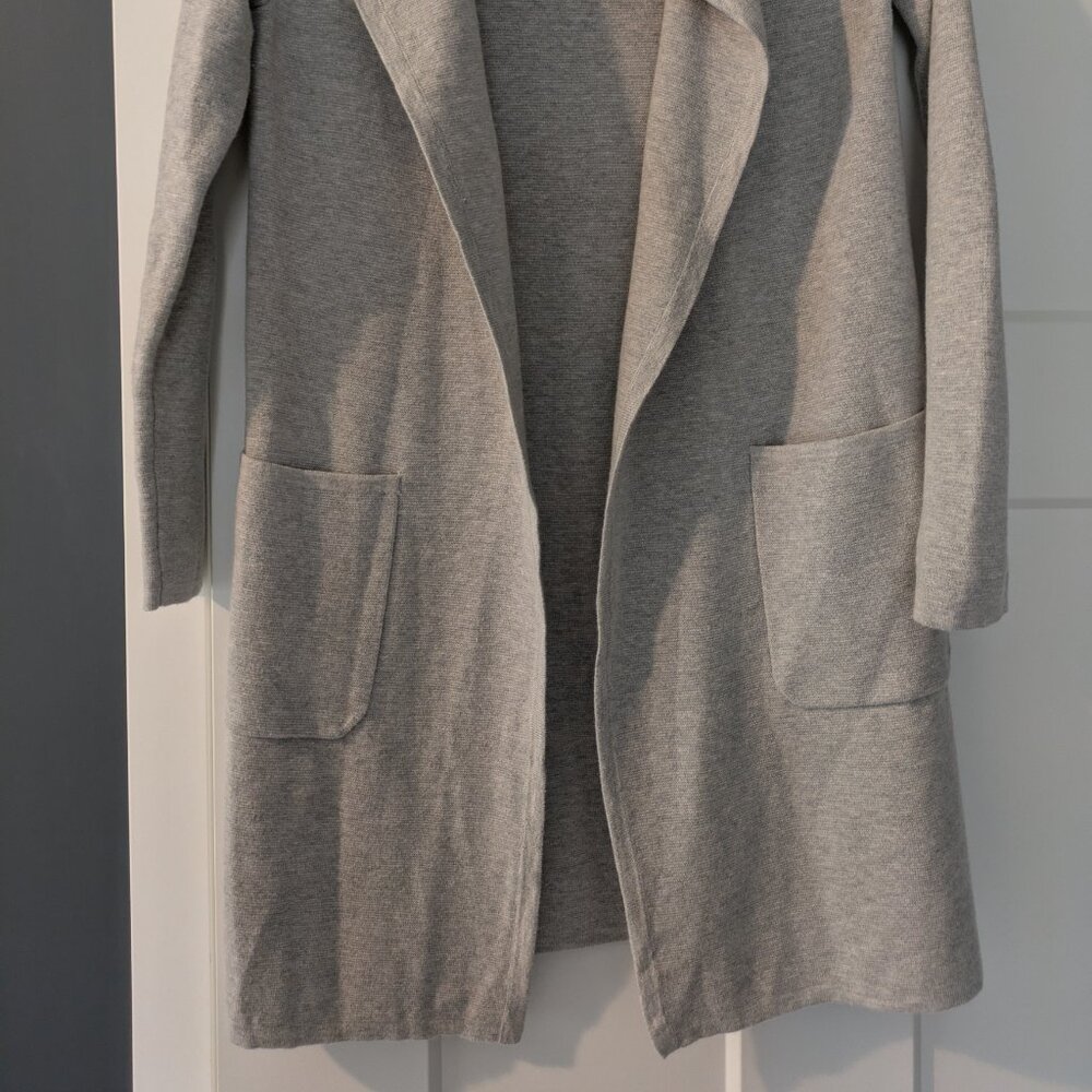 J. Crew 365 Grey Long Cardigan Size XXS - Picture 4 of 4
